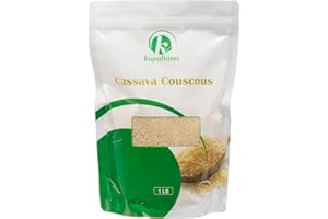 Kopabana Premium Cassava Couscous | AIP Rice | Paleo Compliant |Grain-Free | High Fiber |Non-GMO | Attieke | 1lb