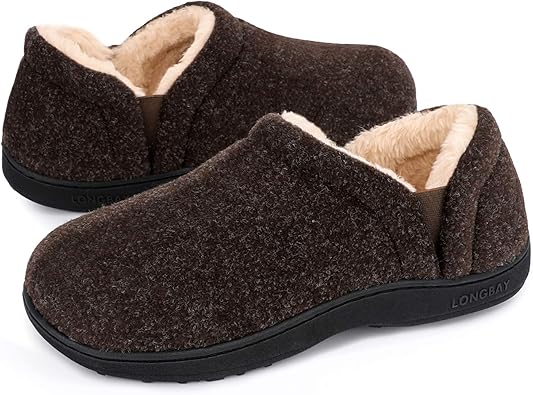 best men's memory foam slippers