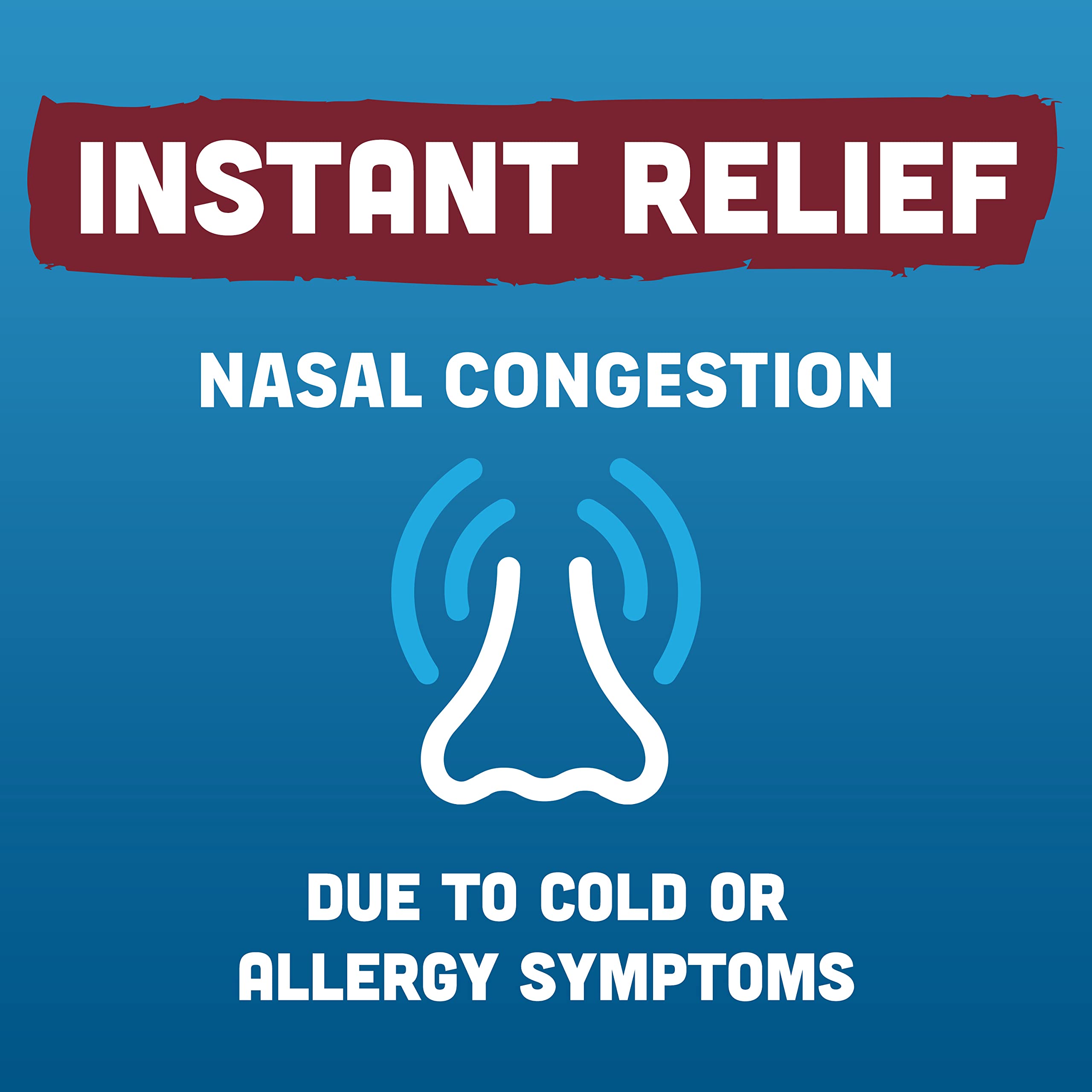 Afrin Allergy Sinus Nasal Spray - Fast and Powerful Nasal Decongestion From Allergies, For Adults and Children 6 Years and Older, 0.50 Fl Oz (Pack of 1)