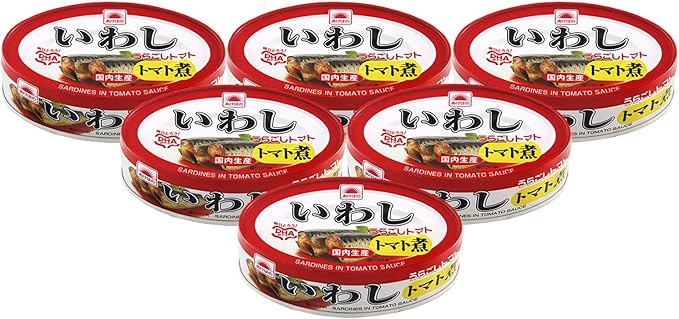 Amazon マルハ あけぼの いわしトマト煮 Eoo6 100g 6個 あけぼの 魚介の缶詰 瓶詰 通販