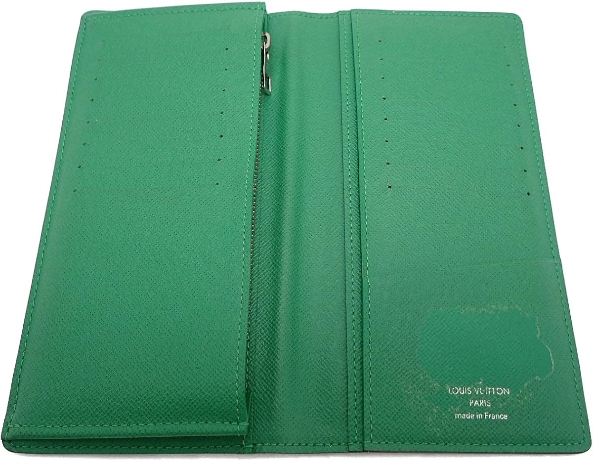 Amazon ルイ ヴィトン Louis Vuitton タイガ ポルトフォイユ ブラザ 2つ折 長財布 トゥンドラ グリーン 緑 メンズ M 中古 Louis Vuitton ルイヴィトン シューズ バッグ