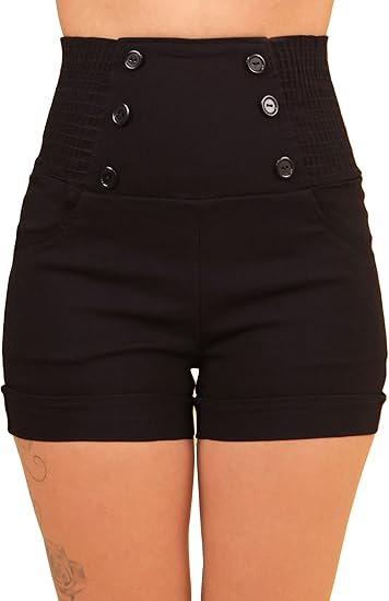high waisted shorts for small waists
