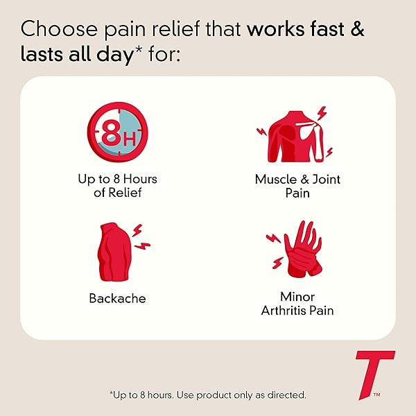 TYLENOL 8 HOUR ACETAMINOPHEN 650 MG EXTENDED RELEASE CAPLETS, FAST ACTING BI-LAYER DESIGN, QUICK & LONG LASTING PAIN RELIEF FOR MUSCLE, JOINT, BACK & ARTHRITIS ACHES, FEVER REDUCER, 100 COUNT