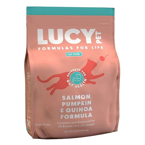 LUCY PET PRODUCTS LUCY PET CAT SALMON, PUMPKIN,...