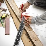 Preciva 12 Inch Carpenter Square Tool 300mm Combination Square Stainless Steel view 7