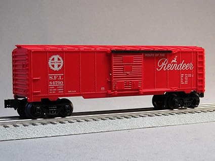 santa freight lines lionchief set