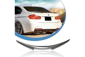 KKONEAUTO Carbon Fiber Rear Trunk Duckbill Spoiler Wing Compatible with 2012-2018 F30 3 Series 328i 335i 320i 330i 335i 328i 325i 340i, 2014-2019 M3 F80 (Modified)