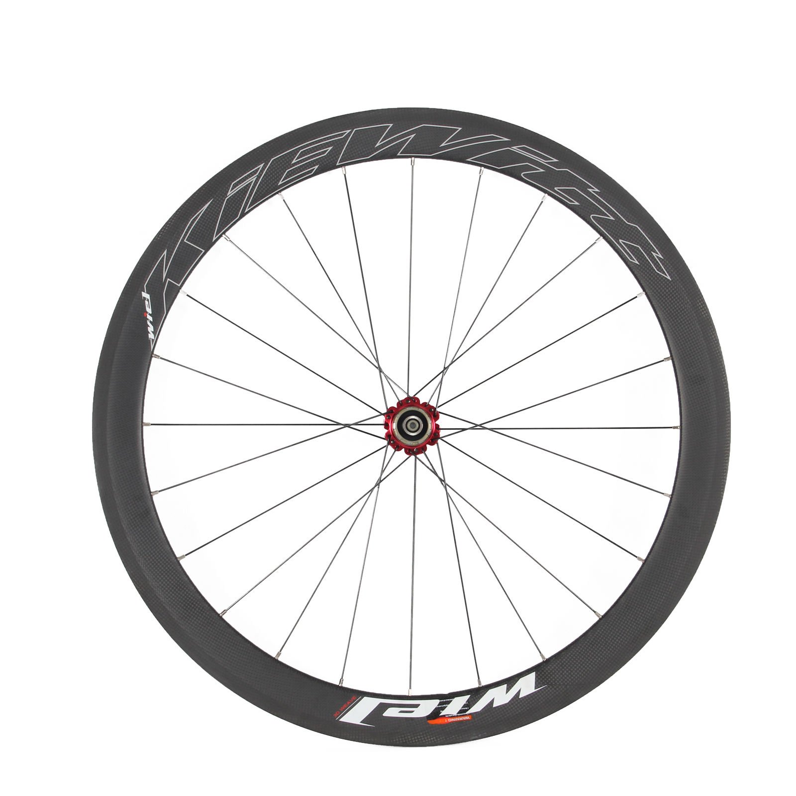 Wiel 700c 88mm Carbon Fiber Road Bike Tubular Wheels Bicycle Wheelset