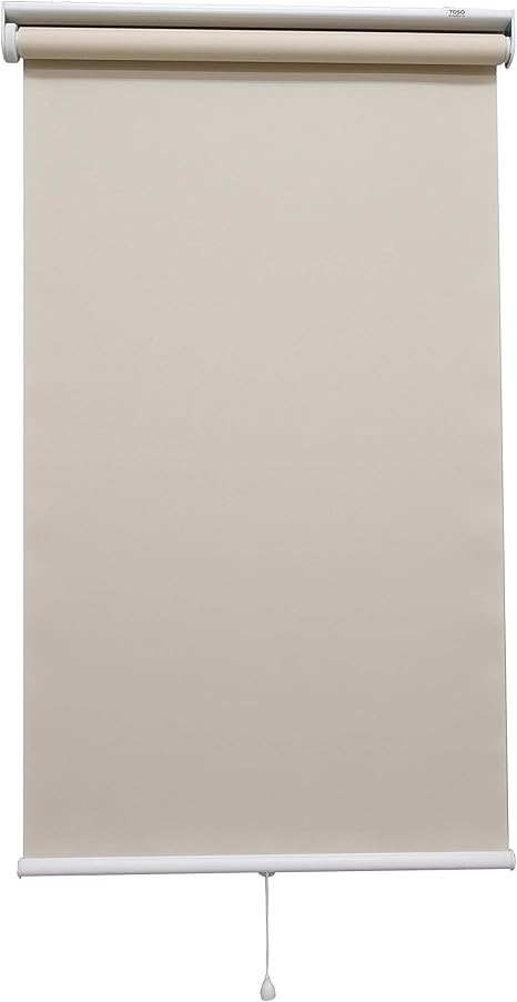 Amazon トーソー ロールスクリーン ナイトアイボリー 60x180 遮光3級 スプリング式 ロールスクリーン オンライン通販