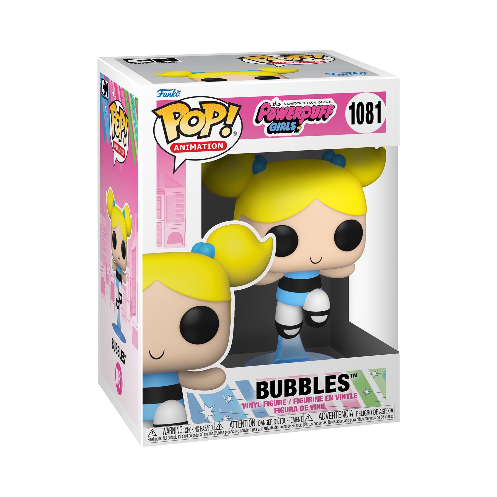Funko POP! Animation: Powerpuff Girls - Bubbles - the Powerpuff Girls - Collectable Vinyl Figure - Gift Idea - Official Merchandise - Toys for Kids & Adults - TV Fans - Model Figure for Collectors
