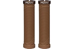 Funn Hilt Mountain Bike Handlebar Grips with Single Lock On Clamp, Lightweight and Ergonomic Bicycle Handlebar Grips with 22 mm Inner Diameter, Unique Patterned Bicycle Grips for MTB/BMX