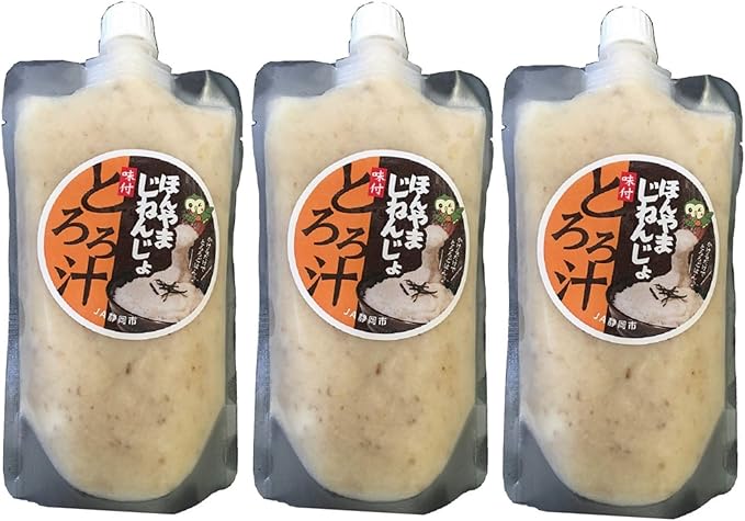 Amazon 父の日 ギフト ほんやま じねんじょ味付け とろろ汁 285g 3個セット 尾白弁当 静岡県本山産 とろろ 自然薯100 おじろ ノーブランド品 惣菜 通販