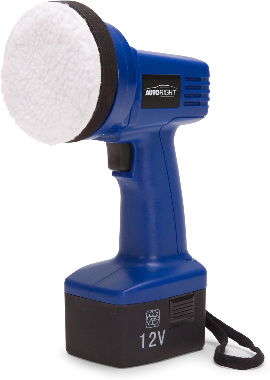 AutoRight Car Buffer Cordless 4" Inch Orbital Buffer, Cordless Buffer for Waxing Vehicles, RVs