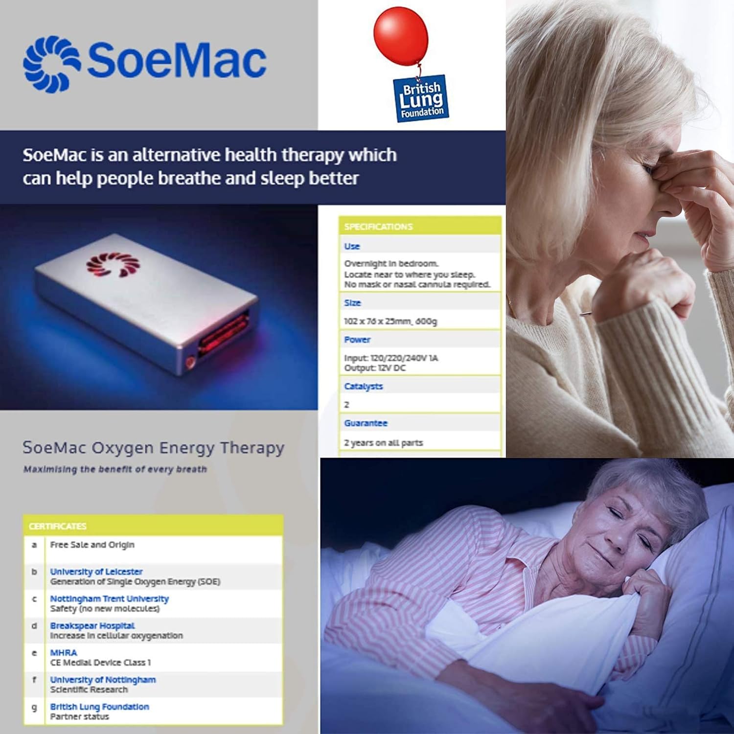 SoeMac for Health & Wellbeing - Easier Breathing, Better Quality of Sleep and Increased Energy, Matt Silver - Image 4