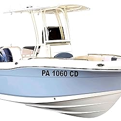 Custom Boat Registration Numbers & Letters