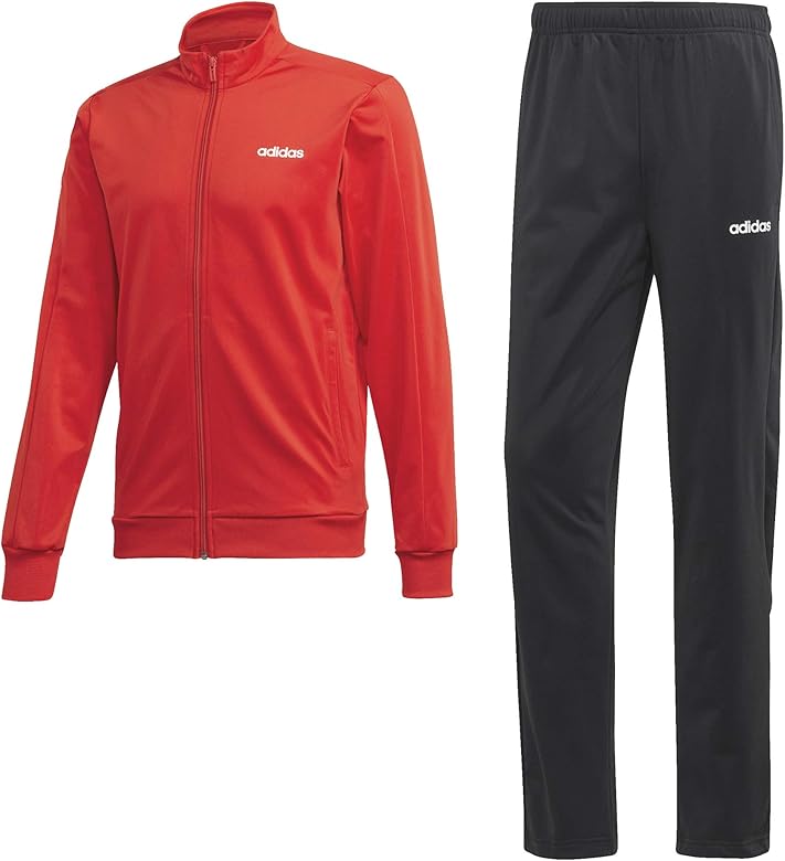 red adidas tracksuit amazon