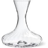 Abbott Collection Small Flared Wine Decanter | Glass, Dishwasher Safe, 6.5"H, 26oz