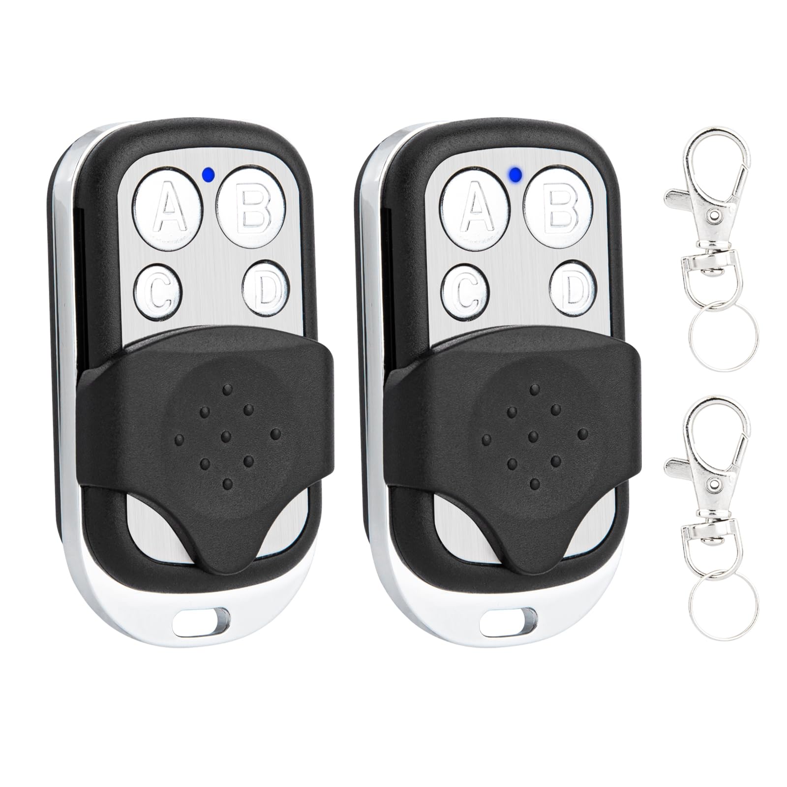 433MHz Fix Code Clone Garage Door Opener Remote Control Compatible with TORMATIC DORMA HS43-1E | HS43-2E | HS43-3E | HS43-4E | S43-1 | MHS43-1 | MAHS433-01 | MAHS433-04 Handheld Transmitter 2 Pieces