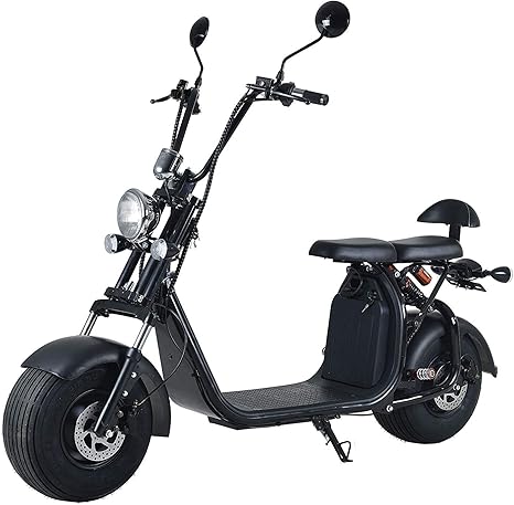 Elektroroller mit Straßenzulassung Chopper X7, E-Scooter E-Roller 45 km/h Straßenzulassung ...