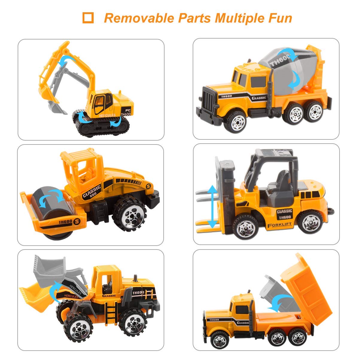 Swonuk Vehiculos De Construccion Camion De Ingenieria Coche Juguetes Para Bebe Ninos Juguetes Y Juegos Coches Y Figuras Hsabc Org