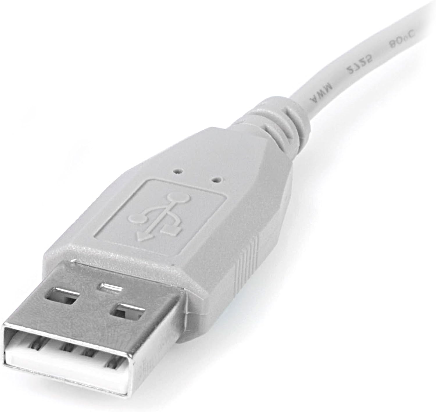 StarTech.com 6 in. USB to Mini USB Cable - USB 2.0 A to Mini B - Gray - Mini USB Cable (USB2HABM6IN), 6 inch/15 cm - Image 3