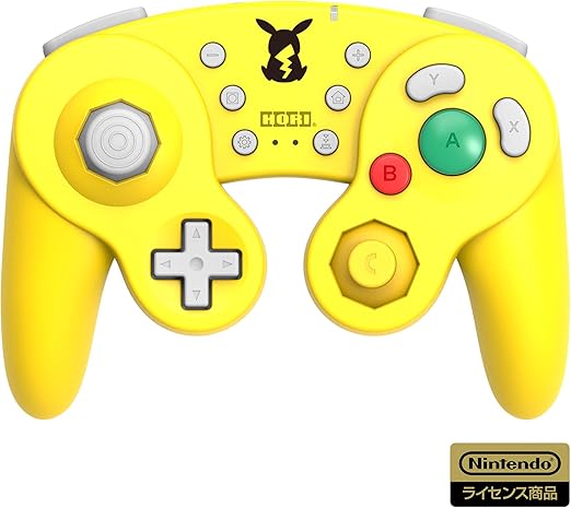 Amazon 任天堂ライセンス商品 ホリ ワイヤレスクラシックコントローラー For Nintendo Switch ピカチュウ Nintendo Switch対応 周辺機器 アクセサリ