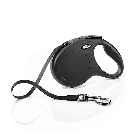 Flexi 80177 Leine New Classic, 5m Gurt, bis 25 kg, M
