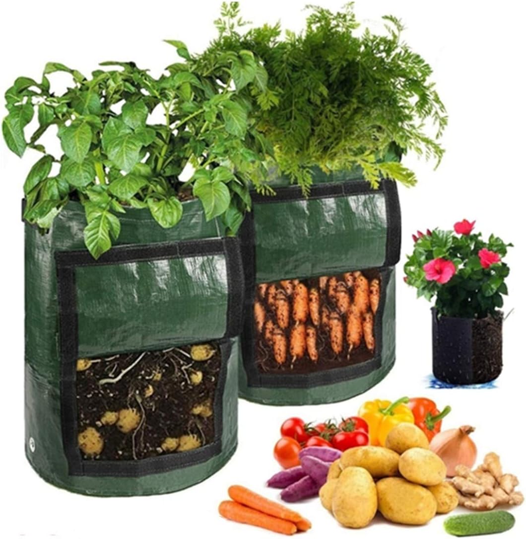 Shangjie Town Smart Plant Grow Bags for Potato/Plant Container/Flowers Pots/Garden Decoration with Handles