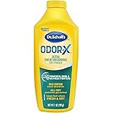 Dr. Scholl's Odor-x Sweat Absorbing Foot Powder, 7 Ounce (Pack of 1)