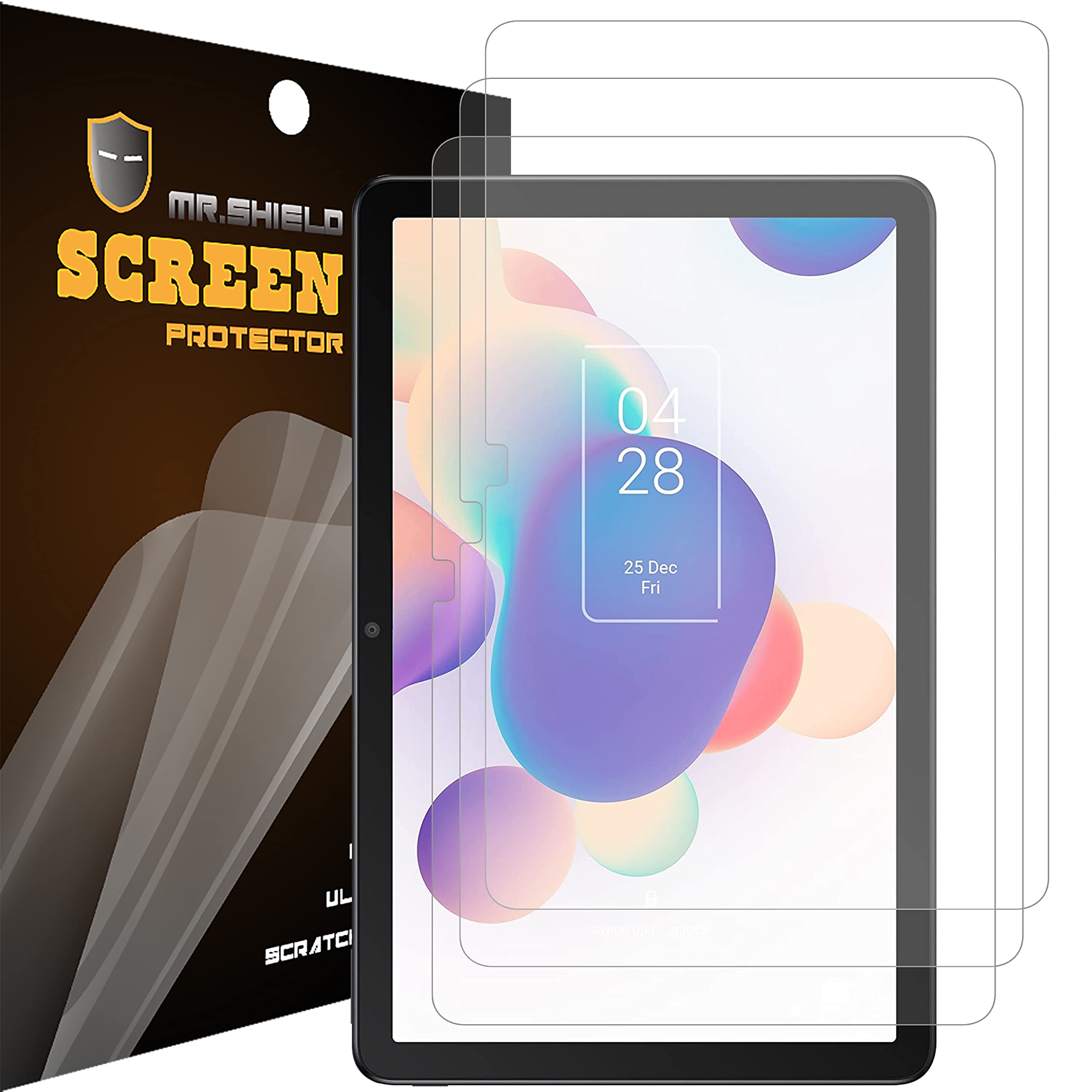 Mr.Shield Screen Protector for TCL Tablet TAB 10s 10.1 inch [Premium Clear] [3-Pack] Screen Protector (PET Material)