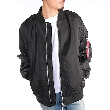 Amazon アラスコ Alasko Ma 1 メンズ 大きいサイズ 中綿 ビッグ