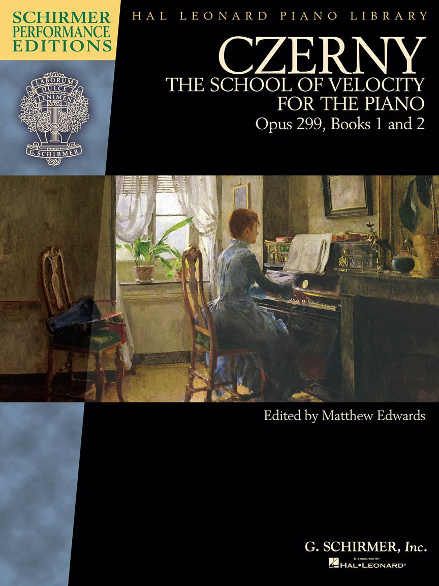 Czerny - School of Velocity, Op. 299. Piano Solo.: For the Piano, Book 1 and 2 (Schirmer Performance Editions: Hal Leonard Piano Library)