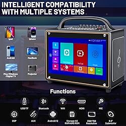 Mjunsoundigi Karaoke Machines with Lyrics Display