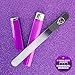 Glass Nail File - Swarovski Crystal Nail File - Manicure Pedicure Nail Care - Bona Fide Beauty - Made in The Czech Republic