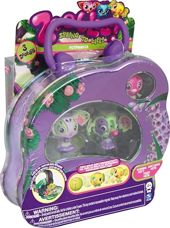 3 Zoobles Petagonia POP OPEN Metallkoffer Box GEORGIE #277 FENN #279 CHEYENNE #278 Figur