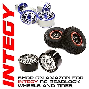 Integy RC Model Premium CNC-Machined Aluminum Front Skid Plate Designed
