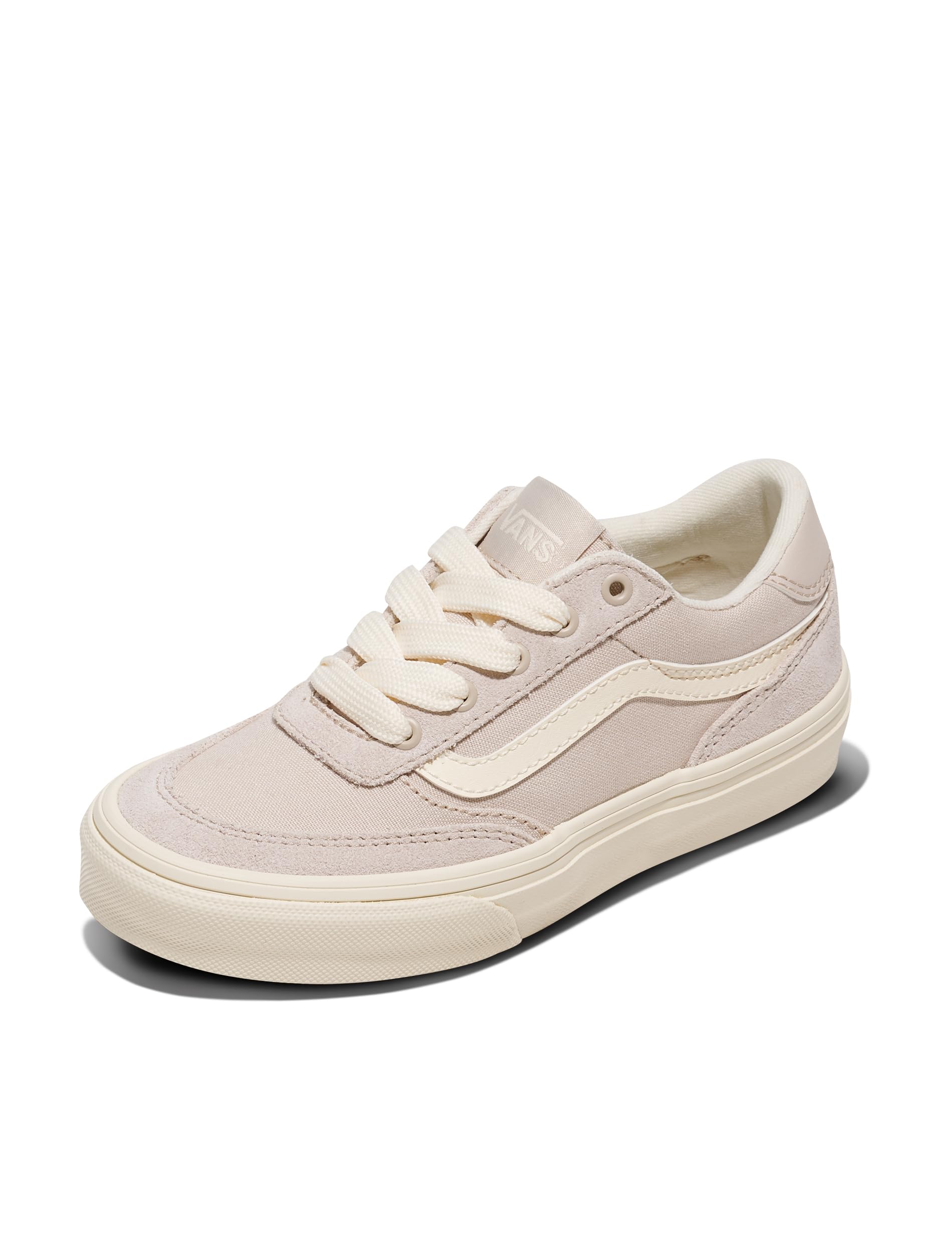 Vans Brooklyn LS Shoe | Kids' Low-Top Sneakers for Boys & Girls, Casual Fashion Footwear, Chunky Lace Taupe Mist, 12.5 Image