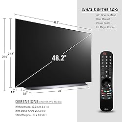 LG OLED C1 Series 48” Alexa Built-in 4k Smart TV