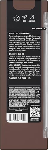 e.l.f. Perfect 10 Eyeshadow Palette Everyday Smoky Nude Shades Vegan view 6