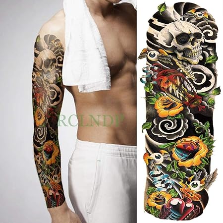 3pcs Imperméable à Leau Temporaire Autocollant De Tatouage