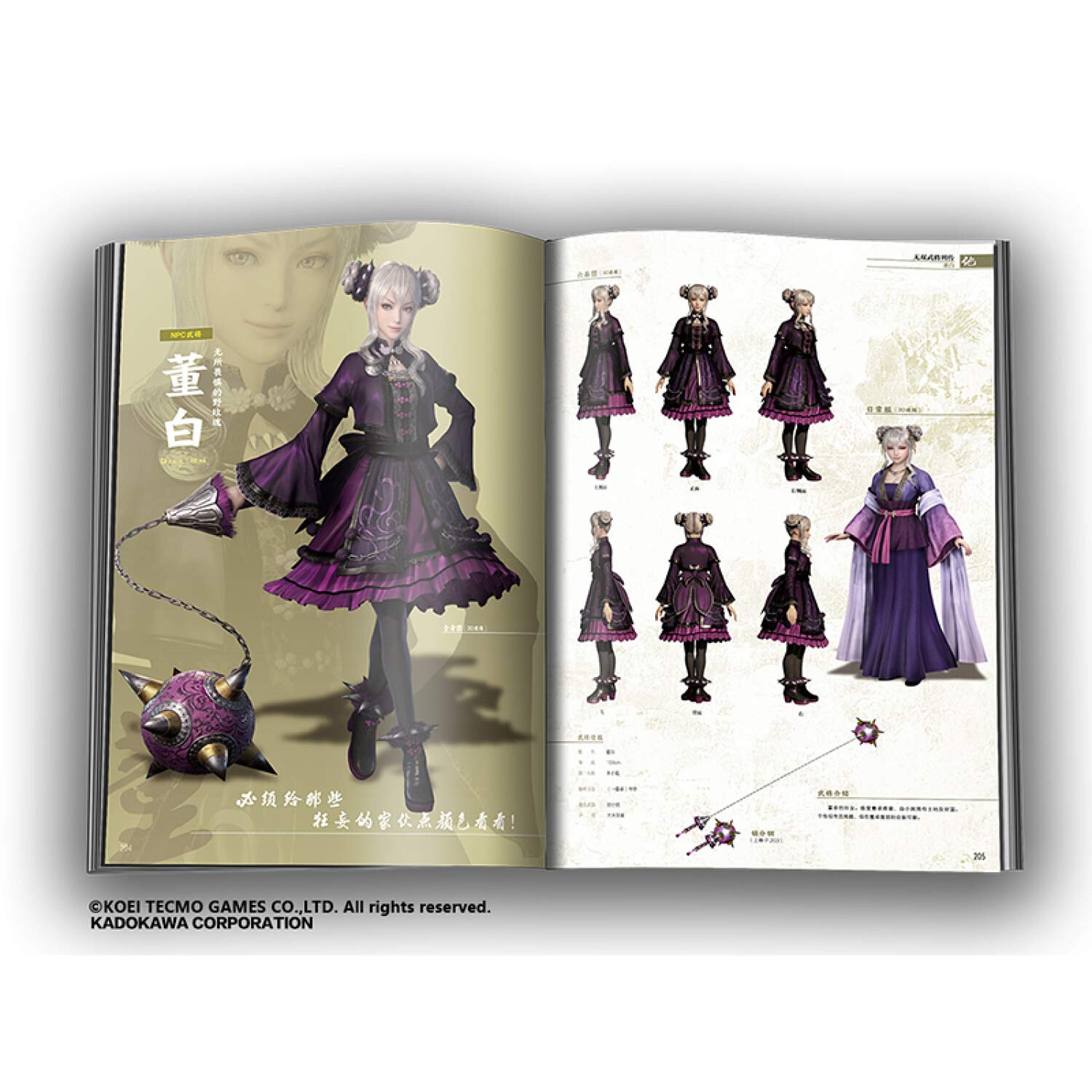 真三国无双8 官方艺术设定集下 匿名 匿名 Amazon Com Books