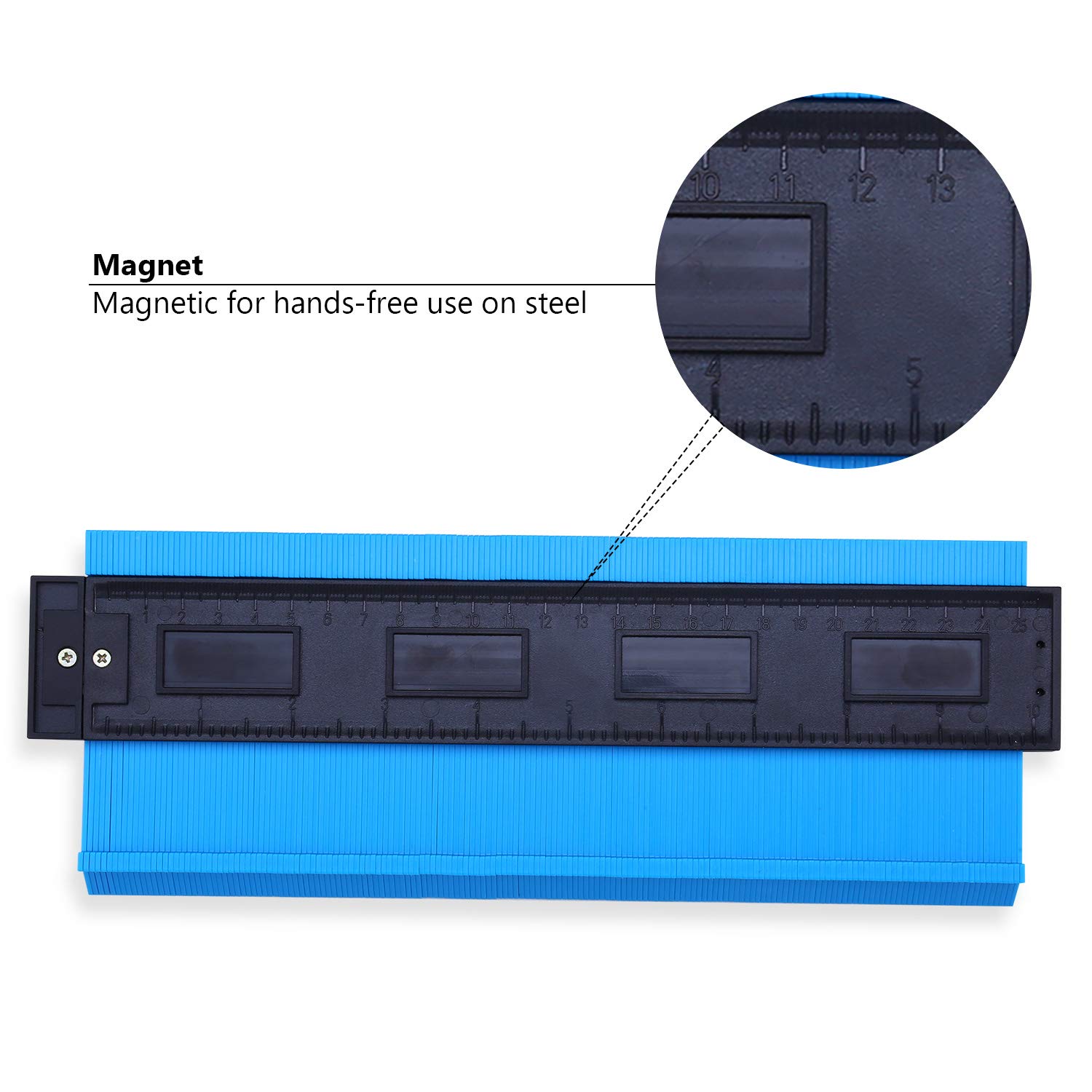 ENJOHOS Contour Gauge Profile Gauge Multifunctional Irregular Ruled