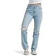 Wrangler Women's High Rise True Straight Fit Jeans