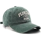 Florida Hat Distressed Vintage Basebal Cap Cotton Sun Hat Trucker Cap