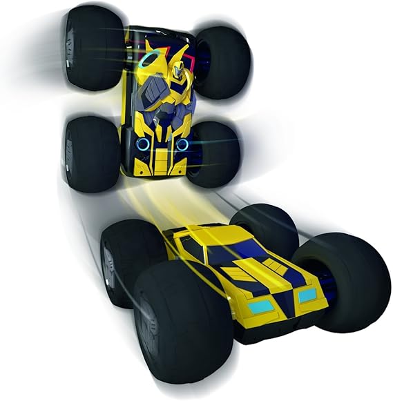 transformers bumblebee flip radio controlled car