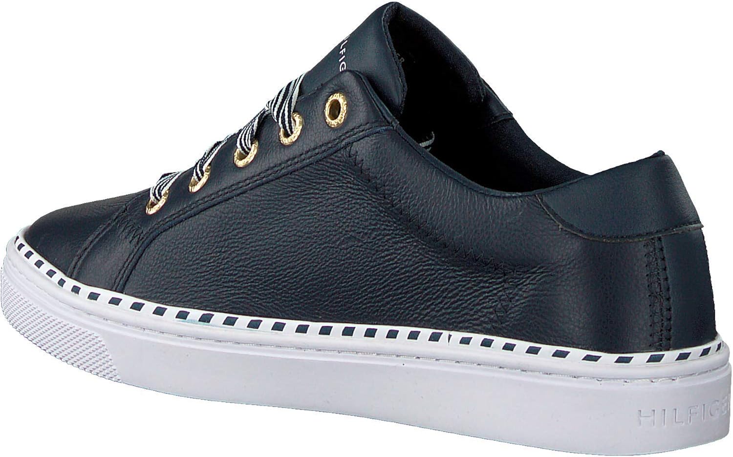 tommy hilfiger navy trainers womens