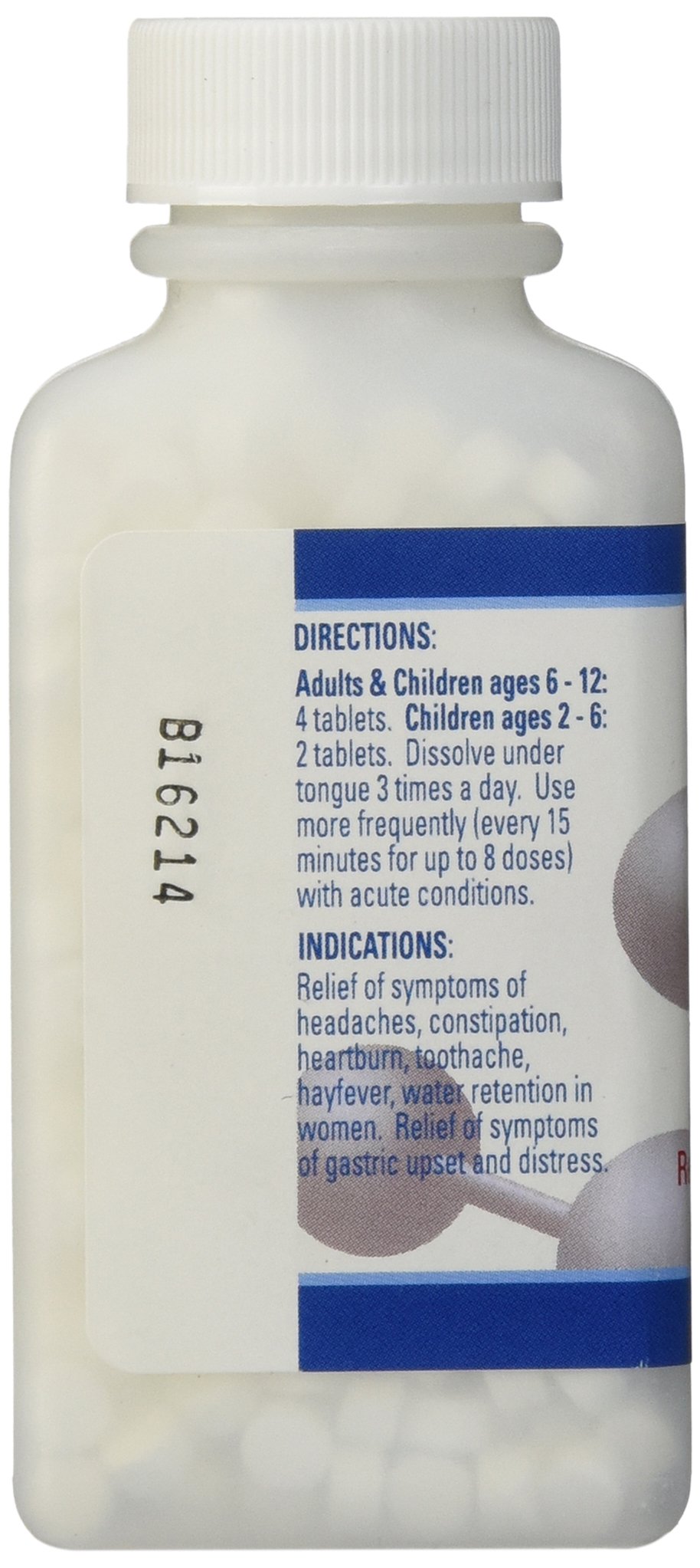 Relief of Headache, Constipation, Heartburn, and Bloating, Natural