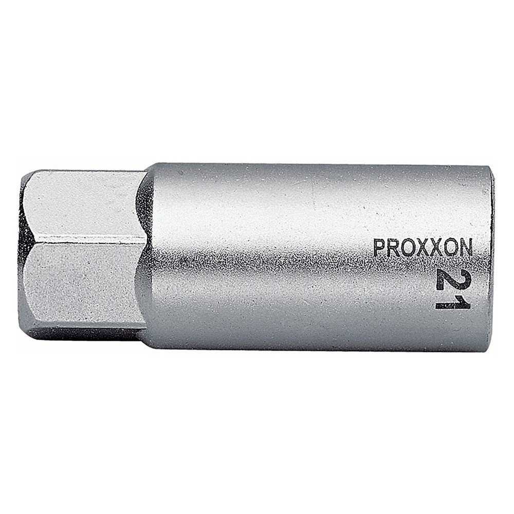 PROXXON 23444 Spark plug sockets size 21mm with 1/2-Inch Square Drive with TPR (thermoplastic rubber) insert for holding