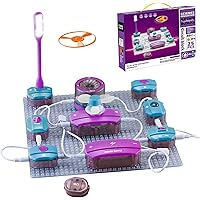 Electronic Exploration Kit with 40+ Electrical Circuit Projects, Electric Circuit STEM Toy, Circuit Maker Kit, DIY Electronic