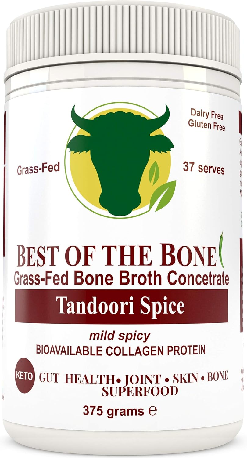 Bone Broth Premium Beef Bone Broth Concentrate Tandoori Flavor 100